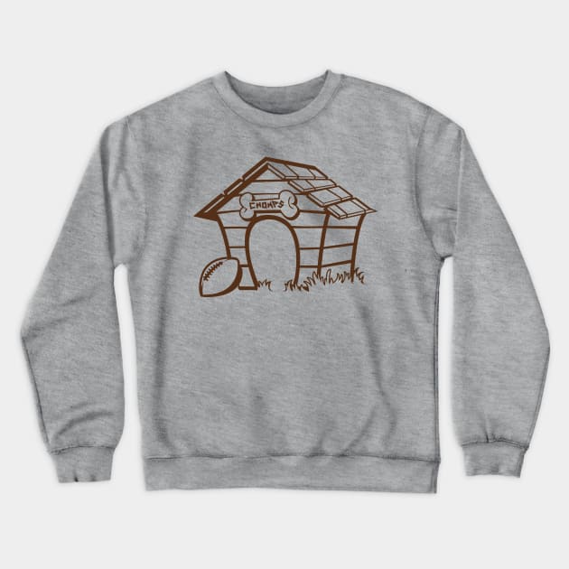 BROWNS DOG HOUSE Crewneck Sweatshirt by stayfrostybro